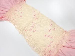 正絹　絞り　帯揚げ